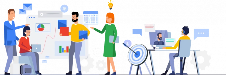 Équipe de LapsoWork collaborant sur des projets de logiciel RH